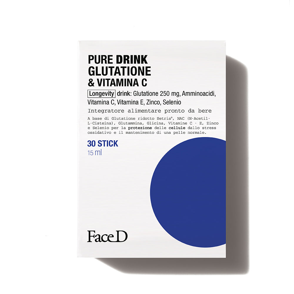 INTEGRATORE PURE DRINK GLUTATIONE E VITAMINA C