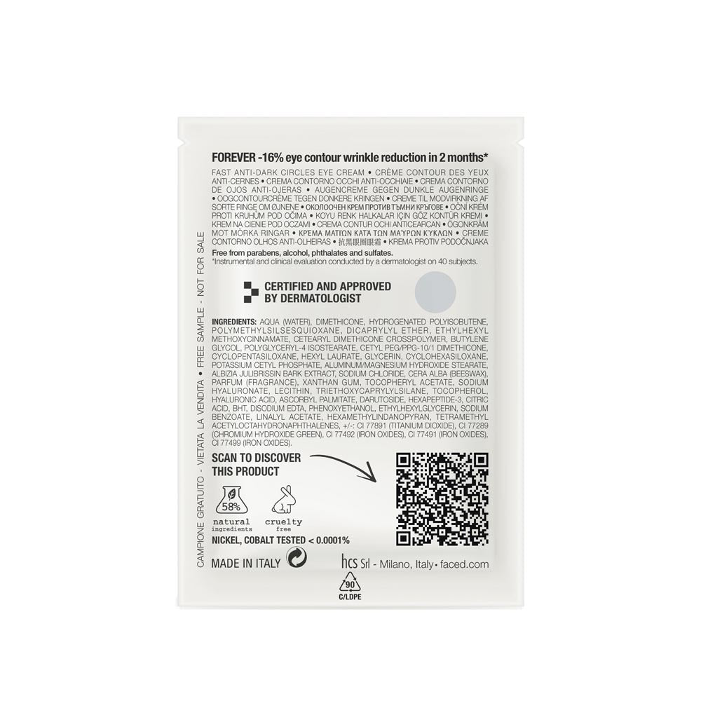 CAMPIONCINO CREMA CONTORNO OCCHI ANTI-OCCHIAIE - 1 ml - Face D