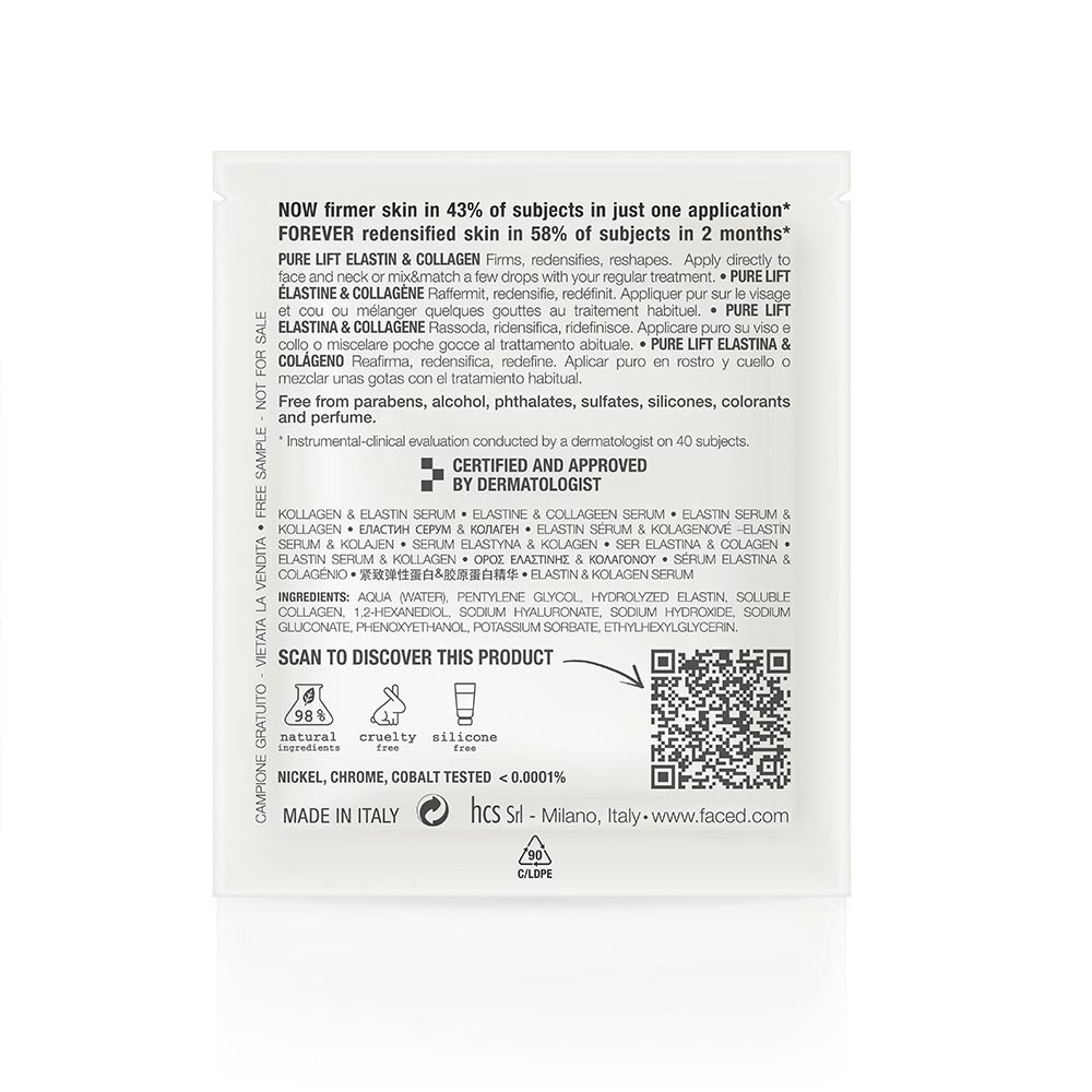 CAMPIONCINO PURE LIFT ELASTINA & COLLAGENE - 1 ml - Face D