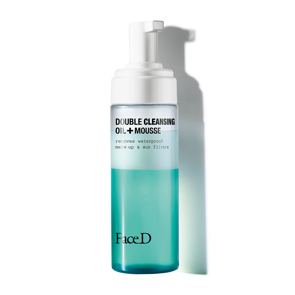 DOPPIA DETERSIONE OLIO STRUCCANTE + MOUSSE DETERGENTE - 150 ml