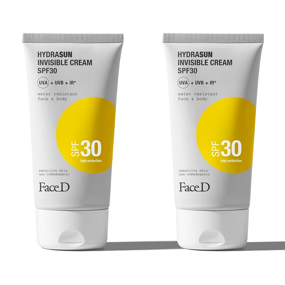 2 x HYDRASUN CREMA SOLARE INVISIBILE SPF30 - 150 ML