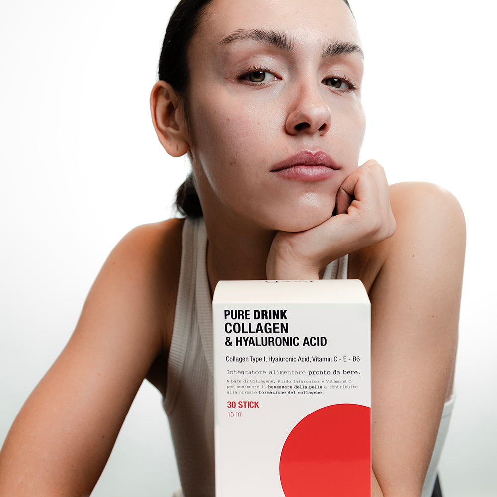 Integratore Collagene e Acido Ialuronico Pure Drink | Face D Integratore Collagene e Acido Ialuronico Pure Drink | Face D