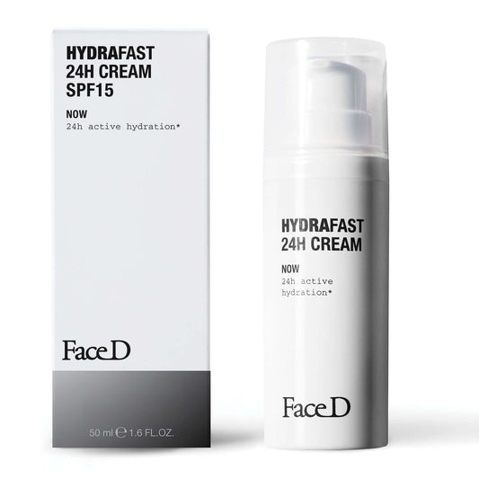 Hydrafast-24h-Cream-50ml-spfF15-FaceD-Moisturisers || Crema-idratante-24h-50ml-viso-collo-spf15-FaceD-idratazione
