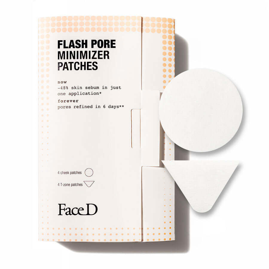 Flash-Pore-Minimizer-Patches-FaceD-Anti-Dark-Spots-Pore-Minimizing || Patch-riduzione-immediata-pori-FaceD-Contro-macchie-pori-dilatati