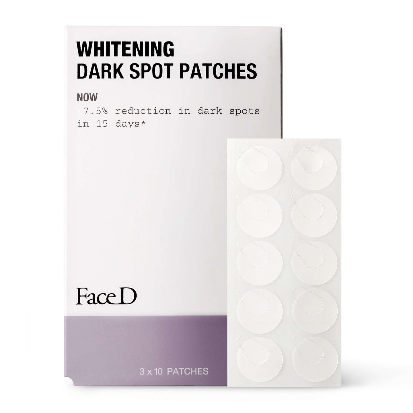 Whitening-Dark-Spot-Patches-FaceD-Anti-Dark-Spots-Pore-Minimizing || Patch-viso-corpo-schiarenti-FaceD-Contro-macchie-pori-dilatati